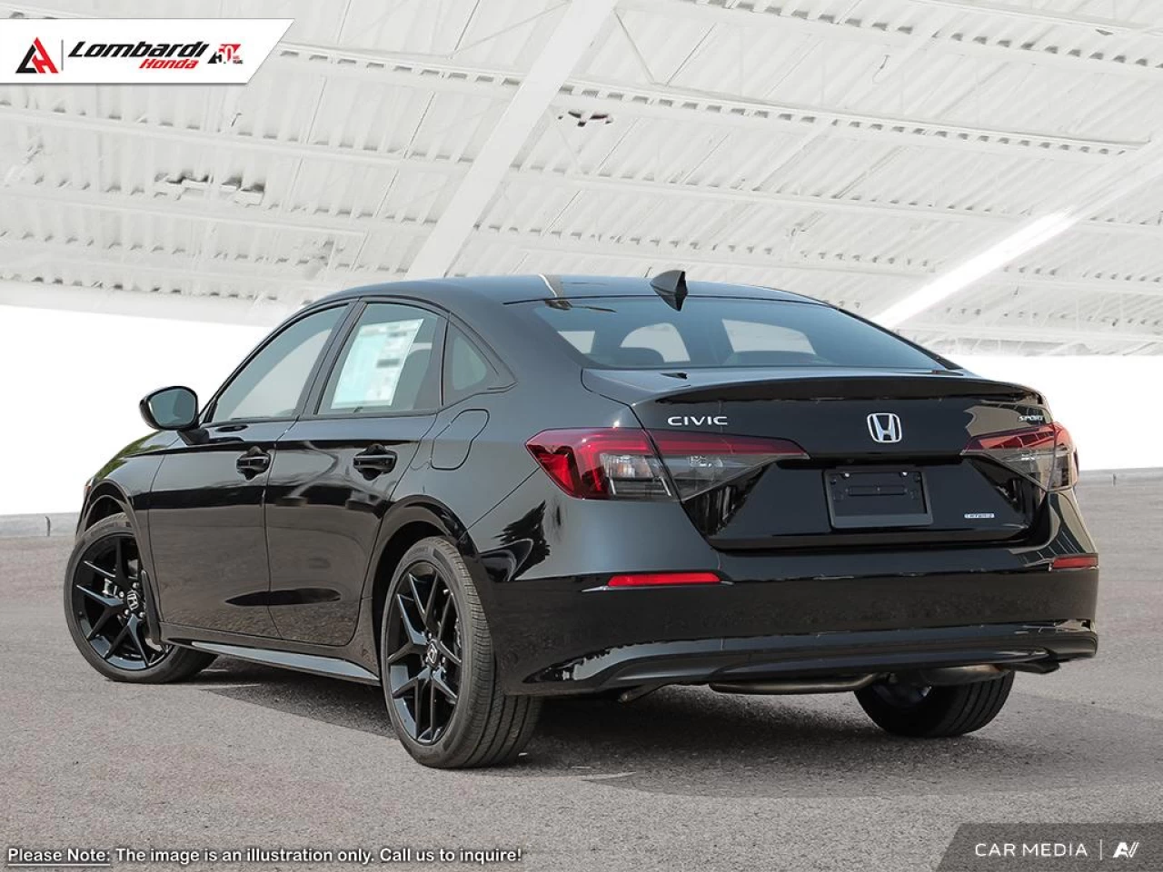 2025 HONDA CIVIC SDN SPORT HYBRID Image principale