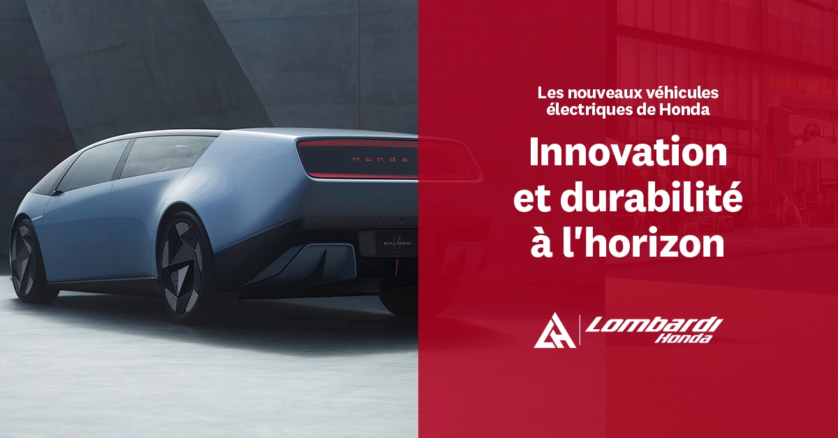 Les nouveaux véhicules électriques de Honda : Innovation et durabilité à l'horizon