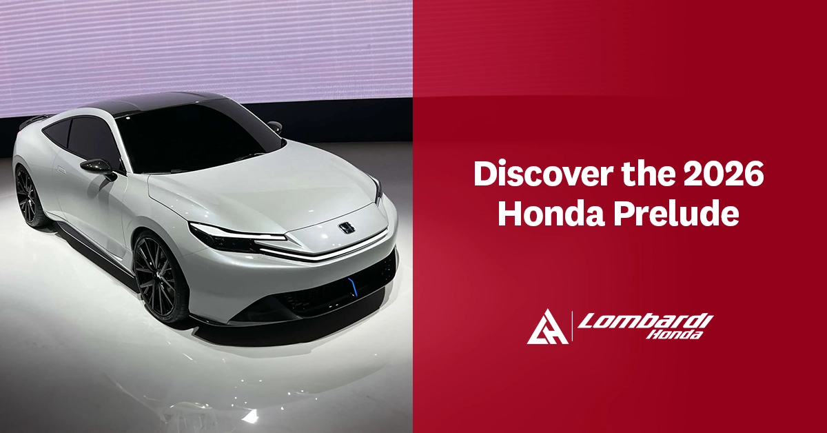 Discover the 2026 Honda Prelude