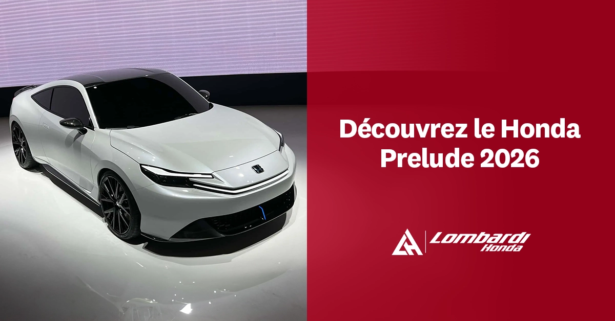 Découvrez le Honda Prelude 2026