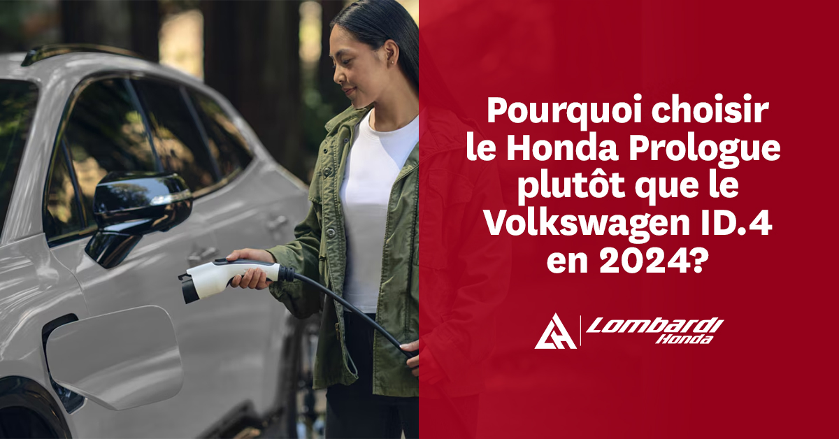 Pourquoi choisir le Honda Prologue plutôt que le Volkswagen ID.4 en 2024?