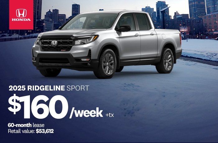 Bannière de Promotion Ridgeline Sport 2025