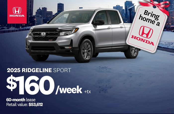 Bannière de Promotion Ridgeline Sport 2025