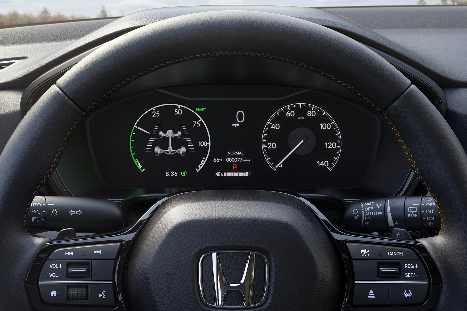 2024 Honda CR-V SUV. Interior cabin technologies. Lombardi Honda dealership.