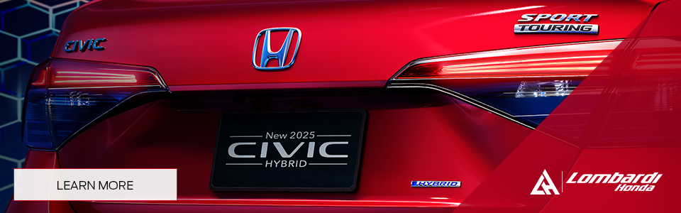 Book your test drive. Discover the 2025 Civic. Contact us. Schedule an appointment. Special offers. Try it now. Visit Lombardi Honda. Take a test drive. Enjoy the promotions. Explore the hybrid Civic. Order yours. Request more information. Get a free quote. Switch to hybrid. Discover Honda technology. Buy your hybrid Civic. Make your reservation. Check the inventory. Test the performance.