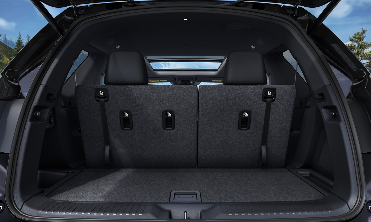 Pilot 2024 trunk. cargo space. Honda Pilot. 2024 model. trunk capacity. SUV storage. spacious trunk. family car. modularity. foldable rear seat. loading volume. easy access. practicality. luggage transport. versatile trunk. functional design. optimal use. utility SUV. interior space. storage solutions. trunk organization. easy loading. secure loading. loading comfort. trunk equipment.